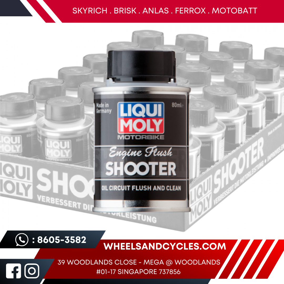 LIQUI MOLY Motorcycle Engine Oil Flush - 80ML