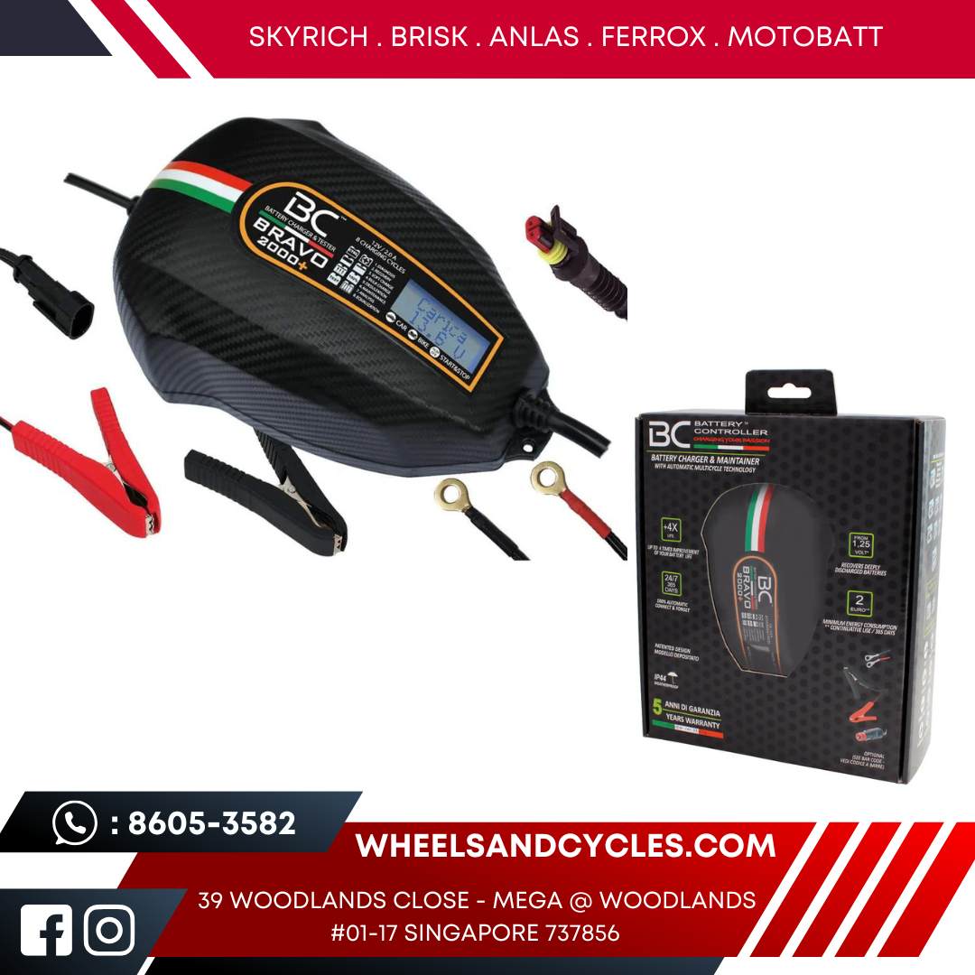 BC BRAVO 2000+ CARBON | LEAD ACID BATTERY CHARGER