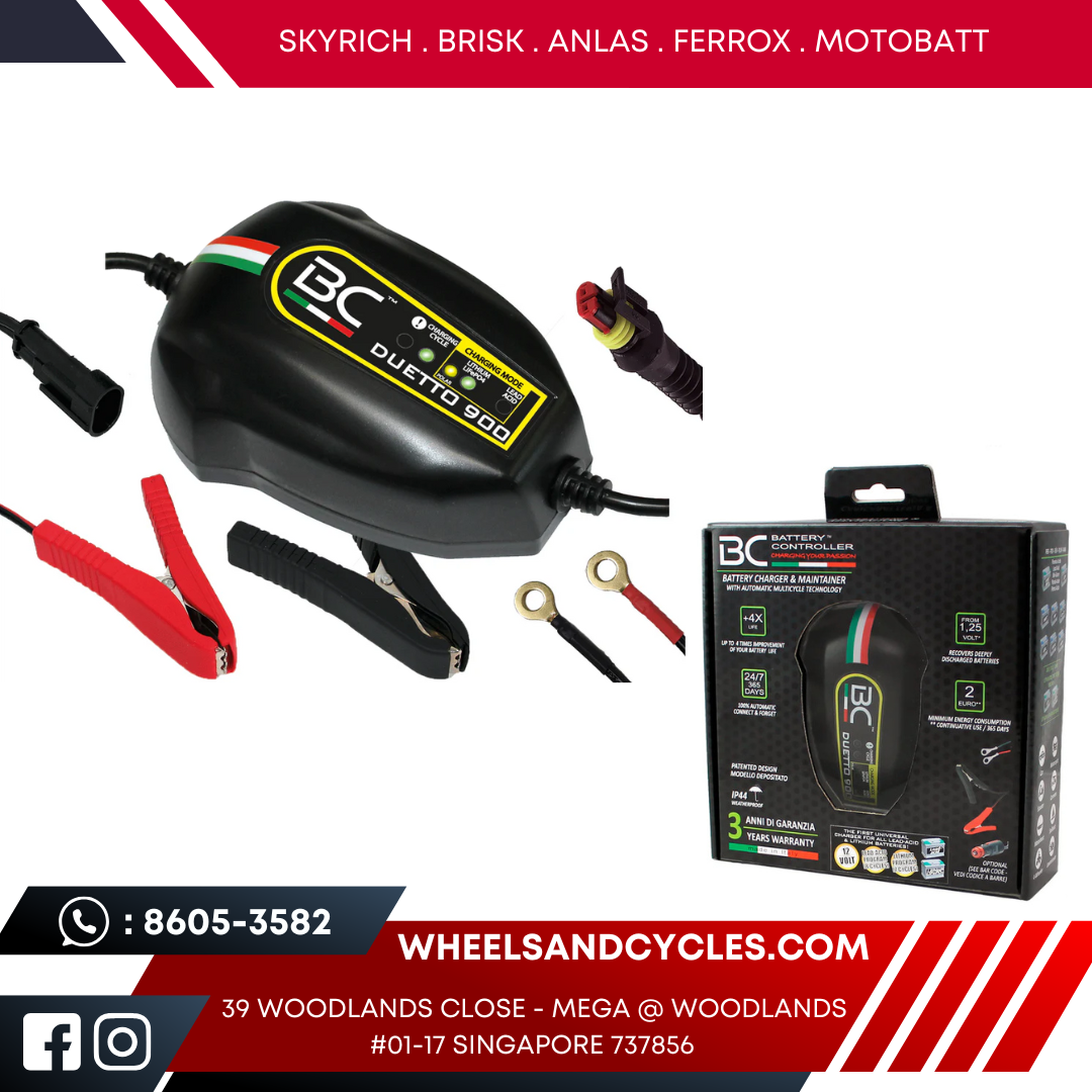 BC DUETTO 900 | LITHIUM/LEAD ACID BATTERY CHARGER