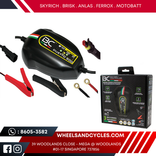 BC DUETTO 900 | LITHIUM/LEAD ACID BATTERY CHARGER