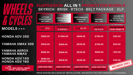 Members Only!!! Suspension All-In-1 Bundle Package